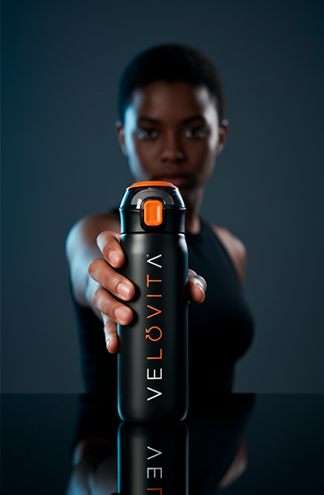 Velovita® Insulated Water Bottle